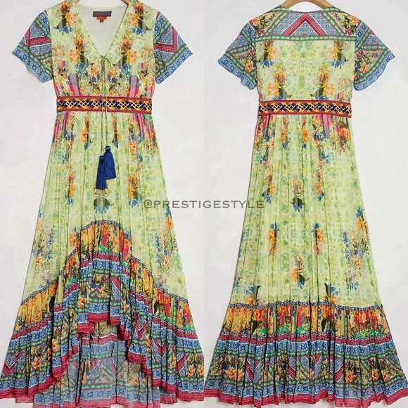 Anthropologie Bhanuni Jyoti Arianna Maxi Dress - Picture 3 of 14